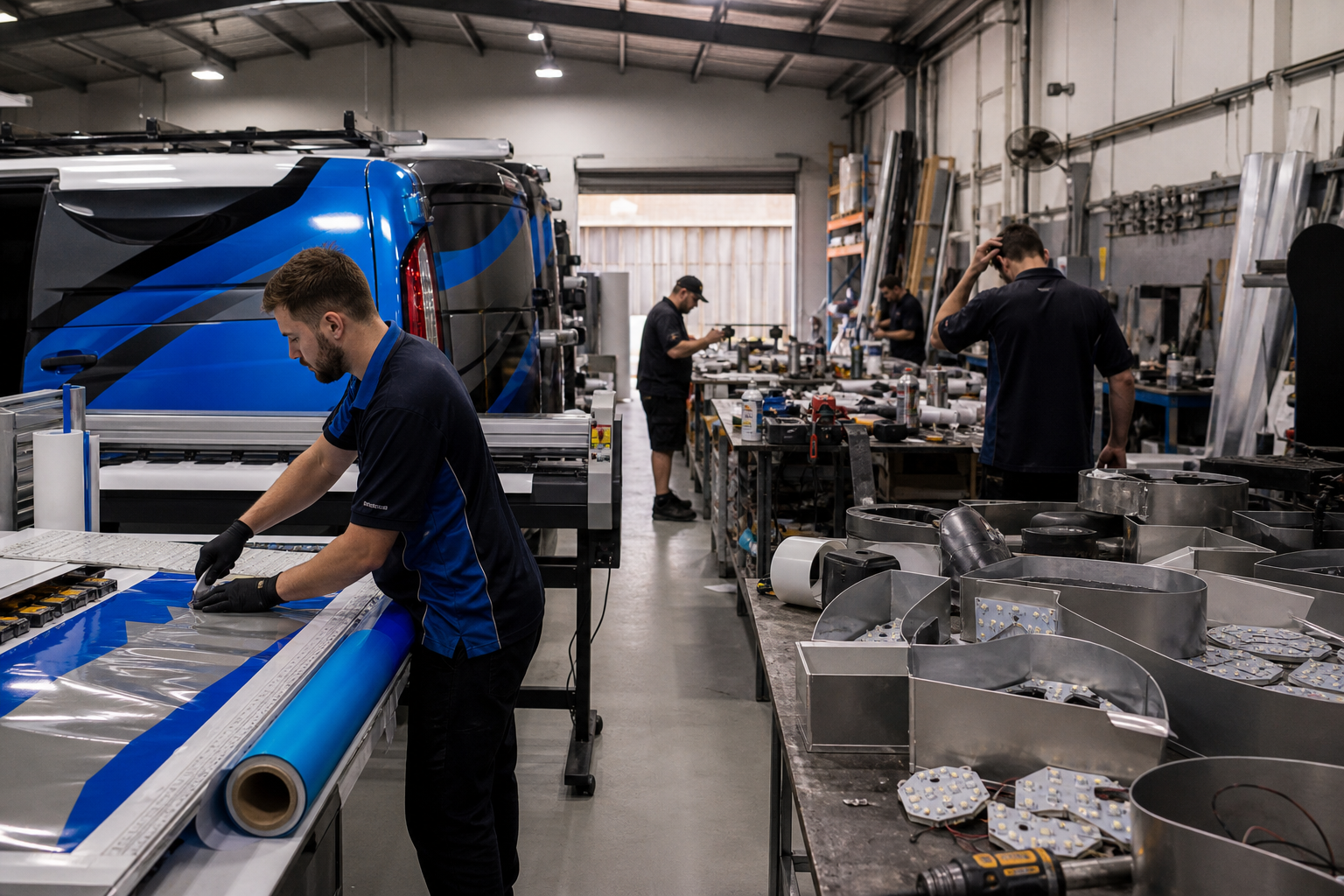 The Hidden Costs of Bringing Signage Fabrication In-House